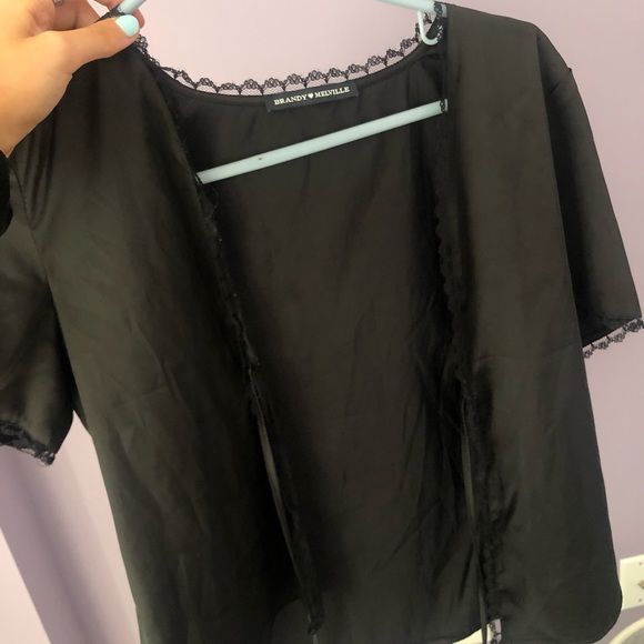 BRANDY MELVILLE LACE OPEN TOP - Picture 1 of 2